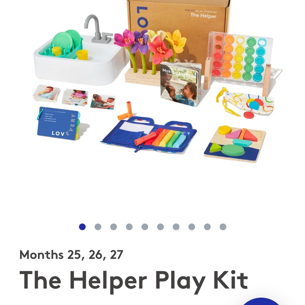 NEW Lovevery The Helper Play Learning Kit 25, 26, 27 months